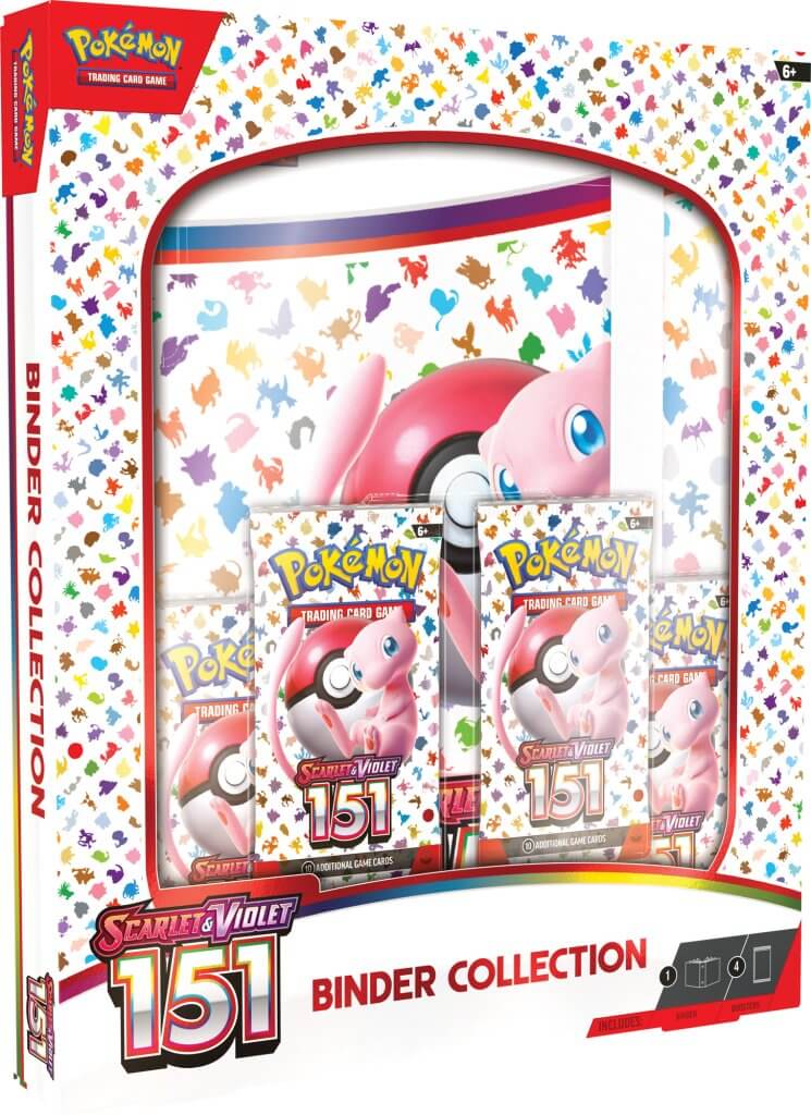 Binder Collection from Scarlet & Violet 151 Pokémon card set